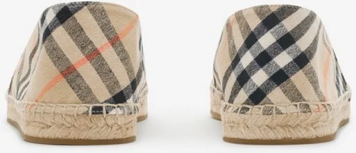Burberry Check Mews Espadrilles​ Size: 40 - Image 4