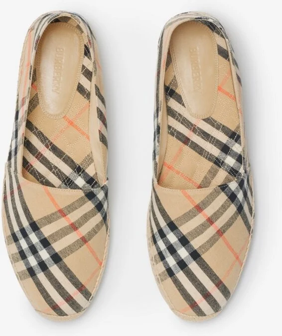 Burberry Check Mews Espadrilles​ Size: 40 - Image 5