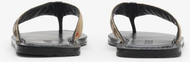 Burberry Check Pavilion Sandals​ Size: 39 - Image 4