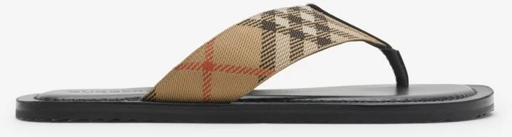 Burberry Check Pavilion Sandals​ Size: 39