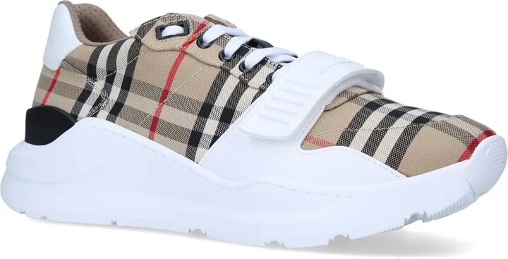 Burberry Check Regis Sneakers