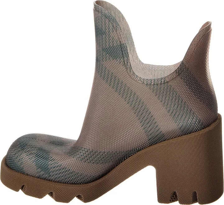 Burberry Check Rubber Bootie - Image 2
