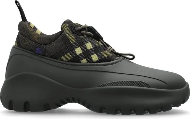 Burberry Check Scoot Trek Sneakers