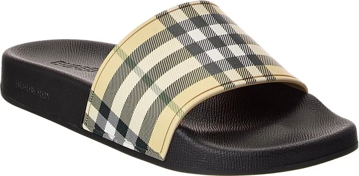 Burberry Check Slide