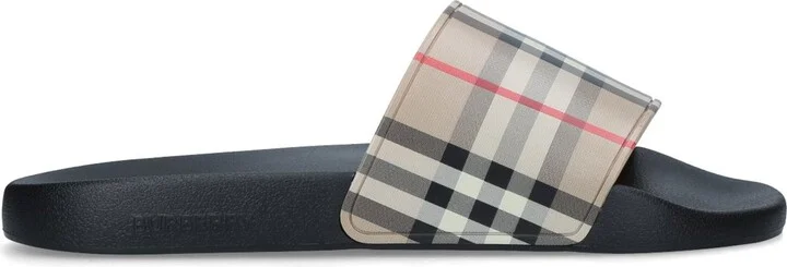 Burberry Check Slides - Image 3