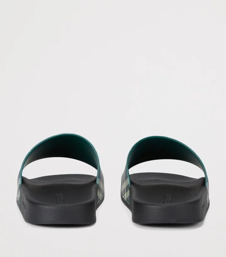 Burberry Check Slides - Image 2