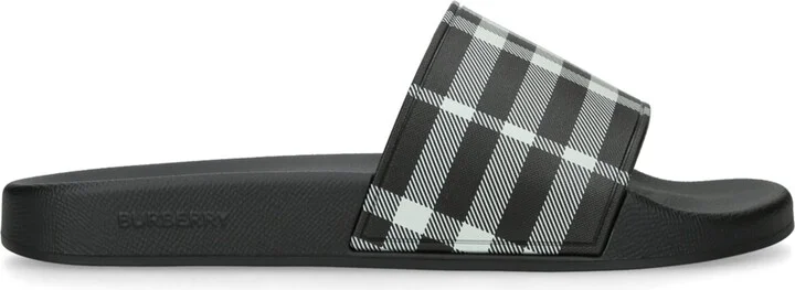 Burberry Check Slides