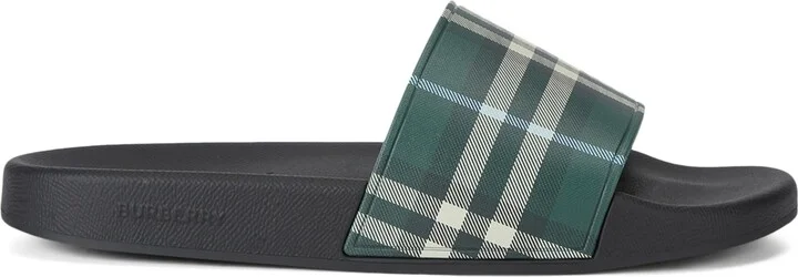 Burberry Check Slides
