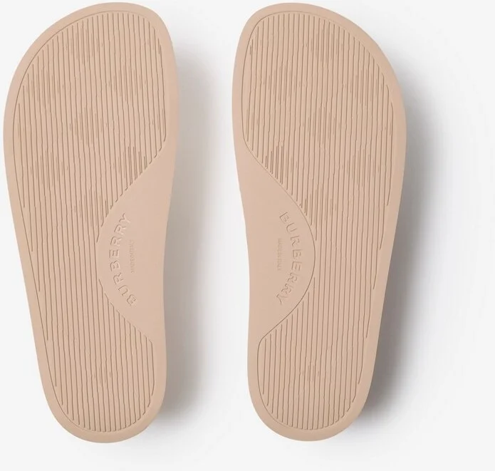 Burberry Check Slides Size: 35 - Image 6