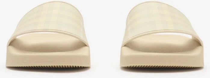 Burberry Check Slides Size: 35 - Image 2