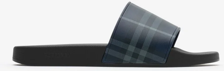 Burberry Check Slides Size: 40