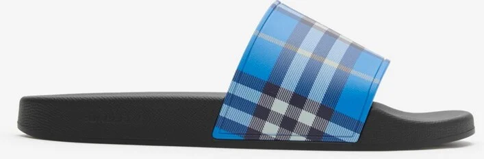 Burberry Check Slides Size: 41
