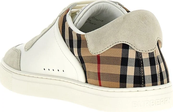 Burberry Check Sneakers - Image 3