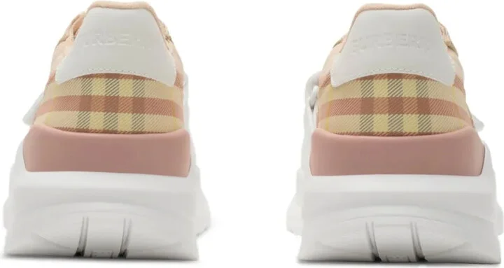 Burberry-Check Sneakers - Image 3