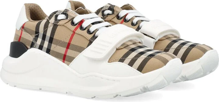 Burberry Check Sneakers - Image 2