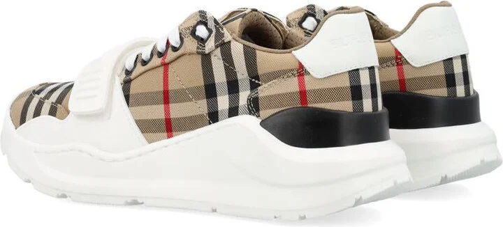 Burberry Check Sneakers - Image 4