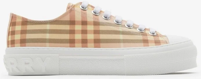 Burberry Check Sneakers Size: 35