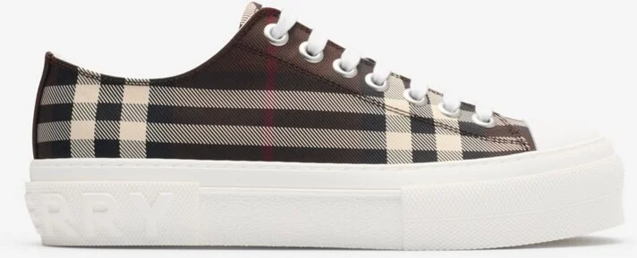 Burberry Check Sneakers Size: 35