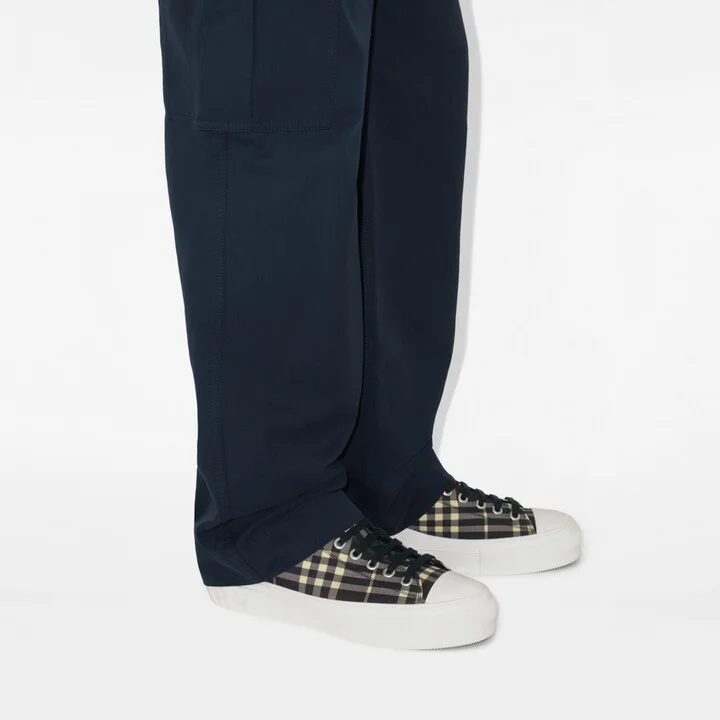 Burberry Check Sneakers Size: 40 - Image 2