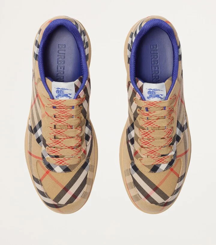 Burberry Check Terrace Sneakers - Image 4