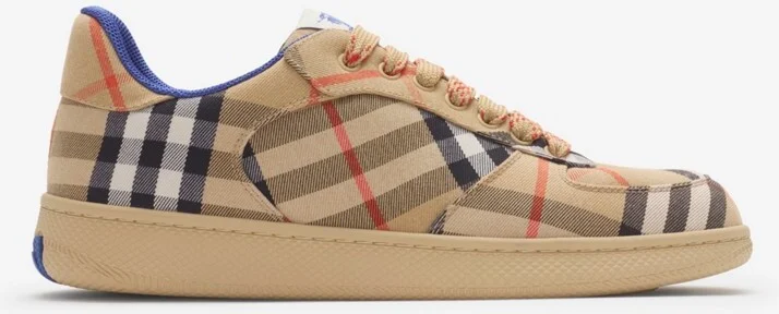Burberry Check Terrace Sneakers Size: 35