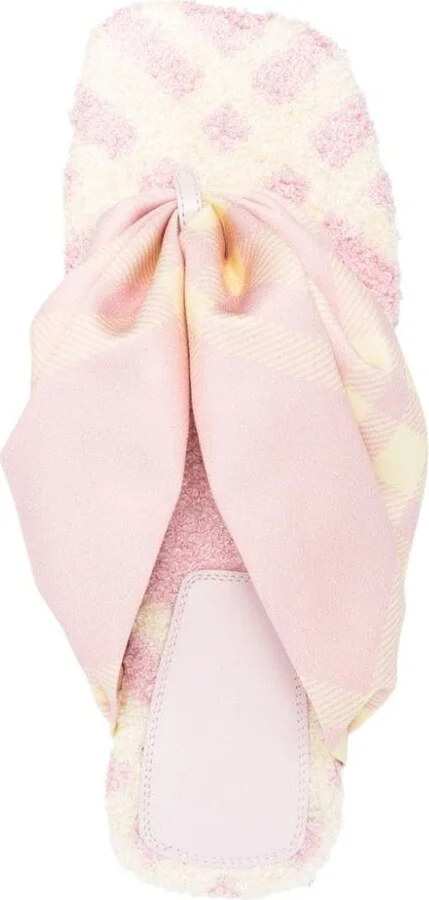 Burberry Check Thong Sandals - Image 2