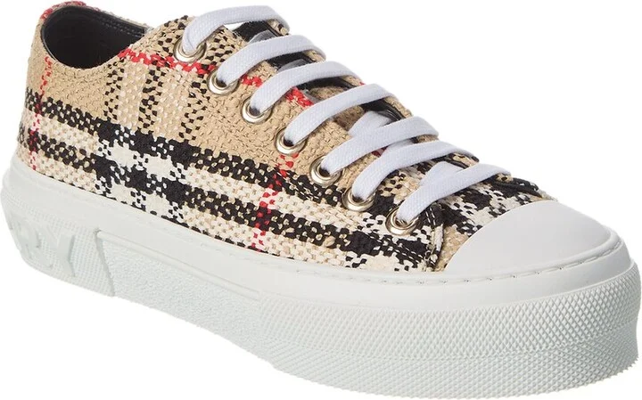 Burberry Check Wool Sneaker