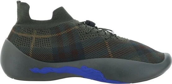 Burberry Checked Knitted Neptune Sneakers