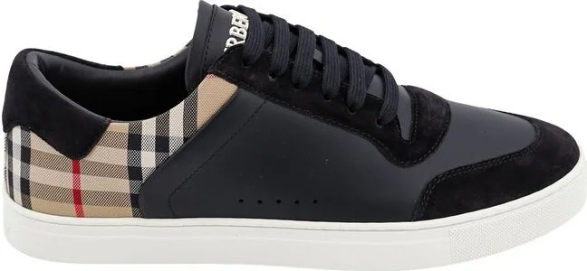 Burberry Checked Low-Top Sneakers