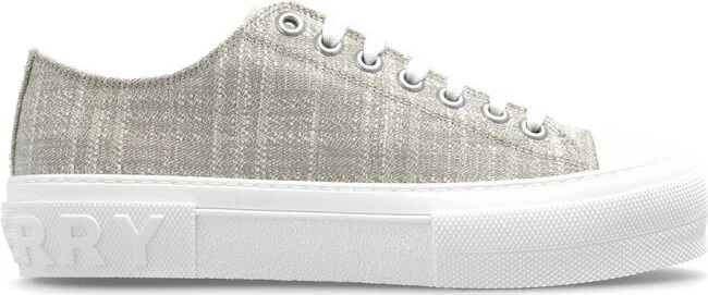 Burberry Checked Low-Top Sneakers