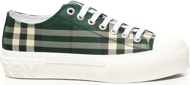 Burberry Checked Low-Top Sneakers