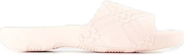 Burberry Checked Slip-On Slides