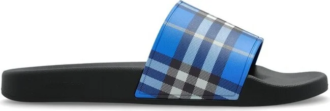 Burberry Checkered Flip-Flops