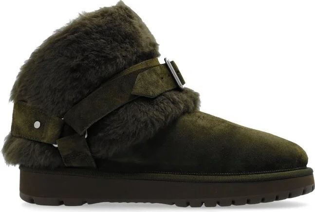 Burberry Chubby Buckle-Detailed Boots