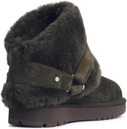 Burberry 'Chubby' Green Suede Boots - Image 3