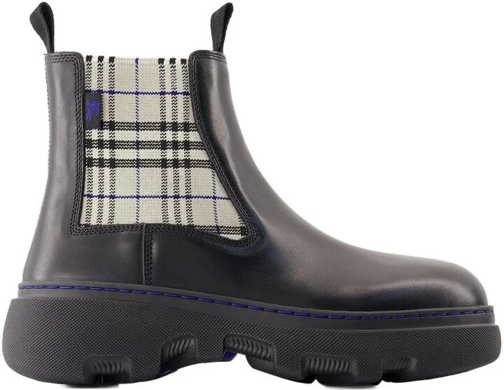Burberry Creeper Chelsea Low Ankle Boots