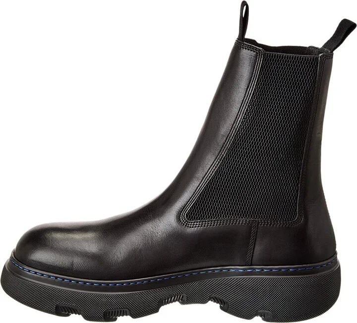 Burberry Creeper Leather Chelsea Boot - Image 2