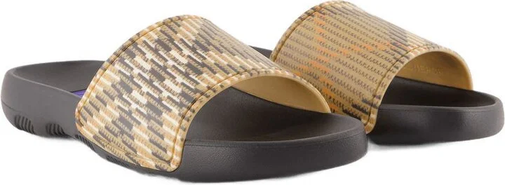 Burberry Dive Check Sandals - Image 2