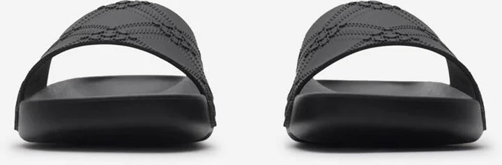 Burberry Dive Checkered Sandals - Image 3