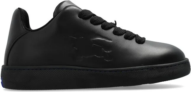 Burberry EKD Logo Embossed Lace-Up Sneakers