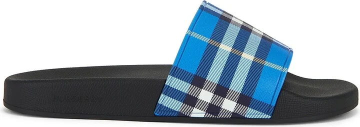 Burberry Furley Slide in Blue