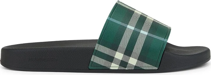 Burberry Furley Slide in Green