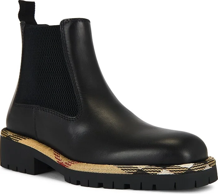 Burberry Gravel Chelsea Boot in Black - Image 2