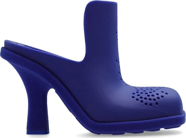 Burberry Highland Perforated Detailed Mules