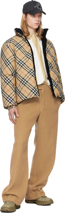 Burberry Khaki Nubuck Scoot Hike Boots - Image 5