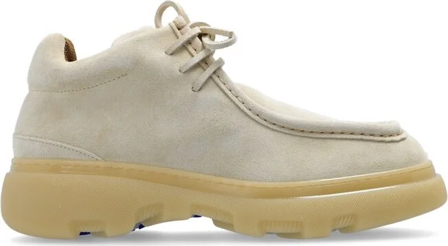 Burberry Lace-Up Ankle Boots