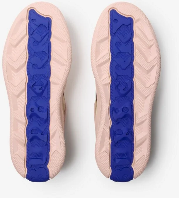 Burberry Leather and Check Terrace Sneakers​ Size: 35 - Image 6