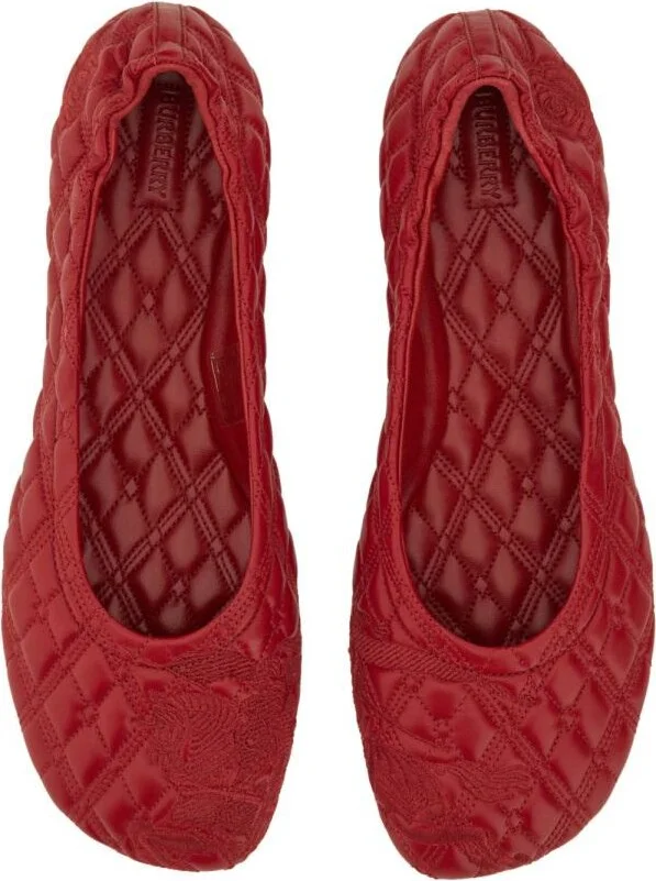 Burberry Leather Ballerina - Image 6