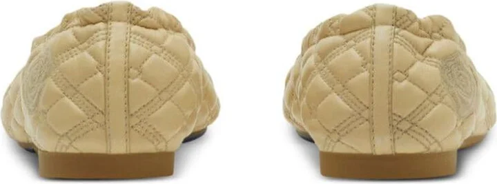 Burberry Leather Ballet Flats - Image 4