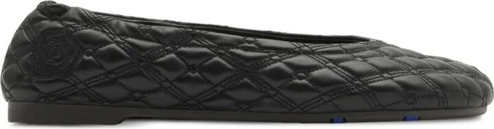 Burberry Leather Ballet Flats